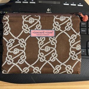 Vineyard Vines nautical makeup pouch